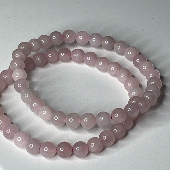 Rose Quartz Bracelets - Picture 2 of 2